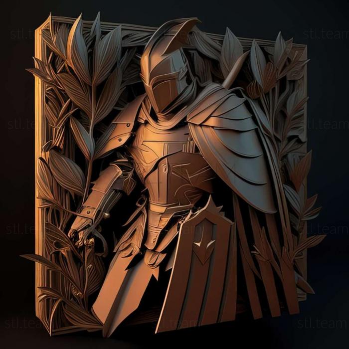 3D model Metal Knight Zero game (STL)